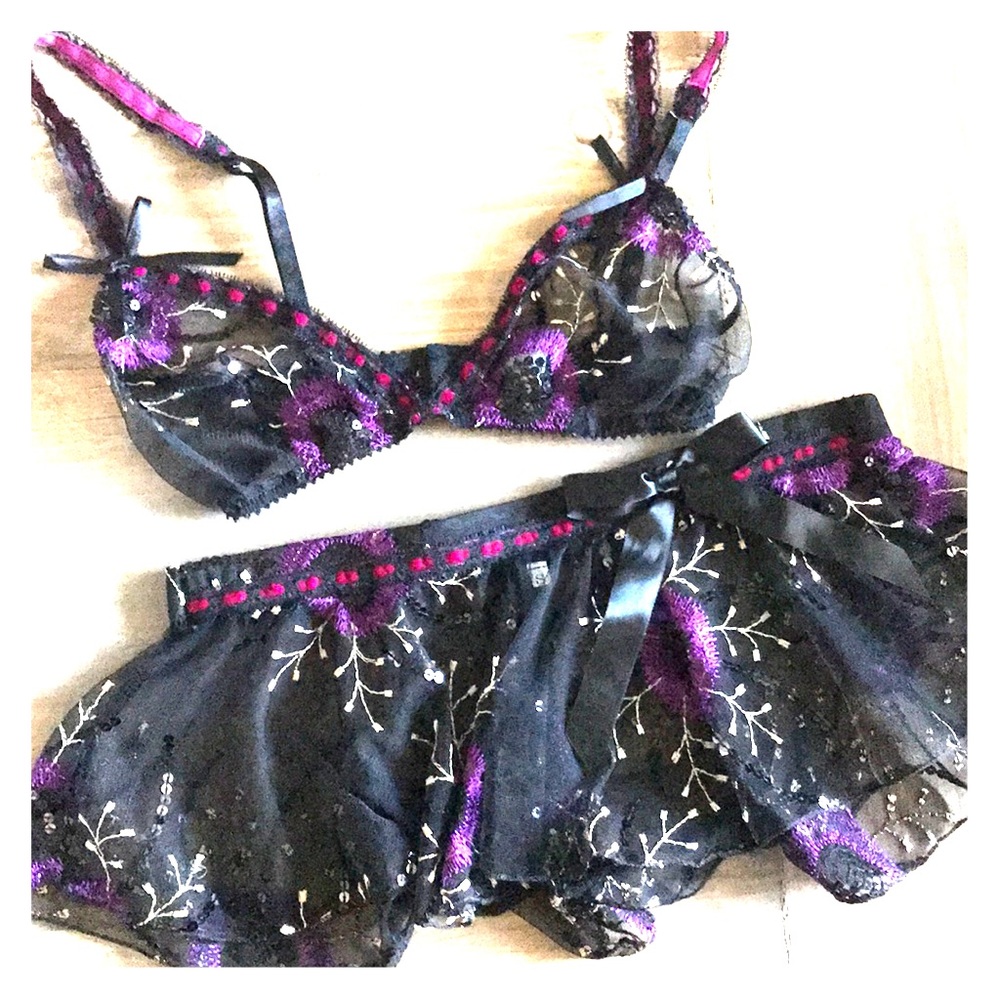 Sheer Lingerie Set